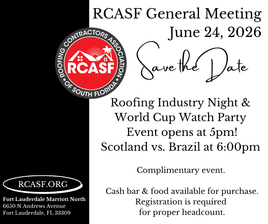 June 24th RCASF Industry Night
